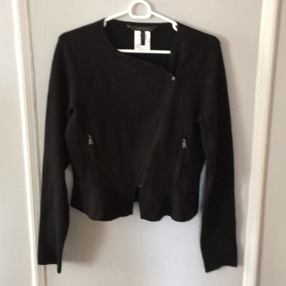 Peplum Moto Sweater